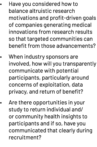 • Have you considered how to balance altruistic research motivations and profit driven goals of companies generating ...