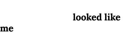 I feel like if there was researchers that looked like me…the communities would be more open to listen. 